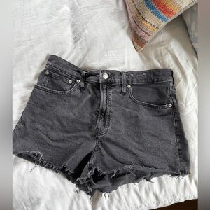 Madewell Jean Shorts Black Size 30